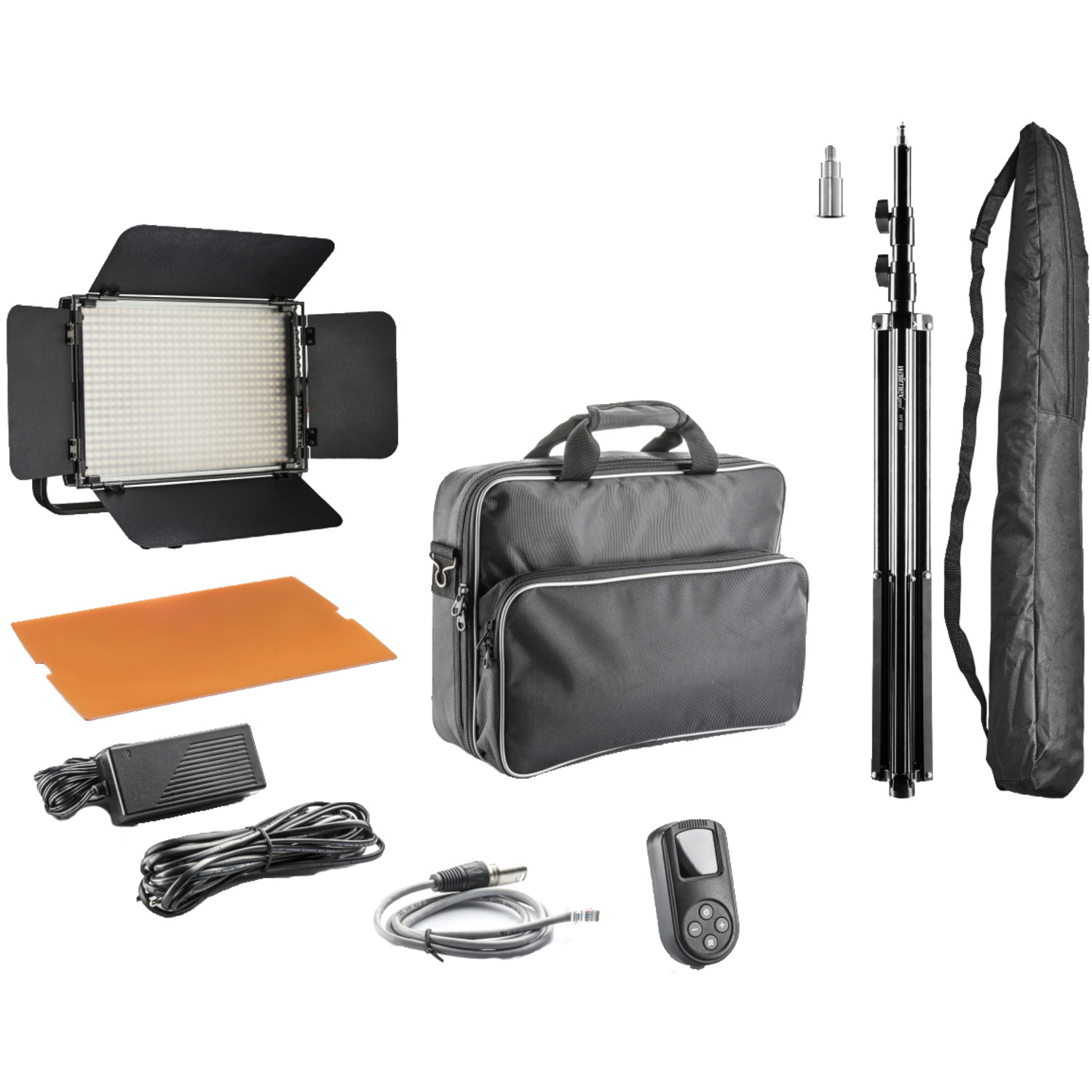 Walimex pro LED Leuchte Niova 600 Plus Bi-Color mit Stativ WT-806