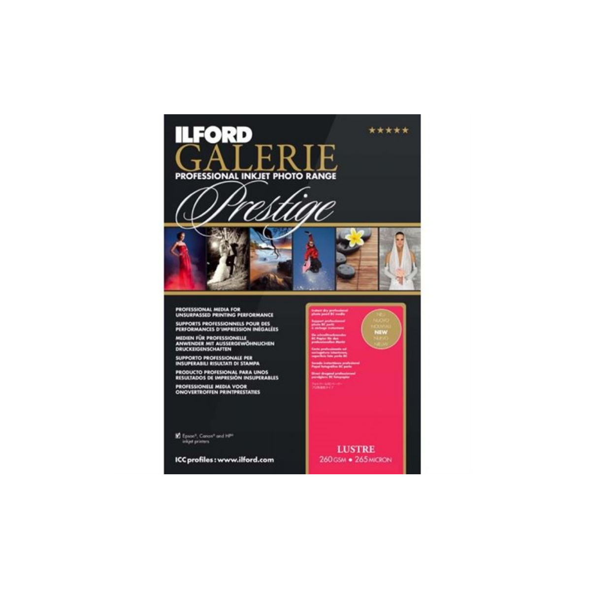 Ilford Druckerpapier GALERIE Prestige Lustre A4