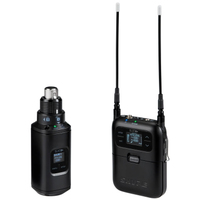 Shure Mobiles digitales Drahtlossystem SLXD35+ mit SLXD3+ Aufstecksender 