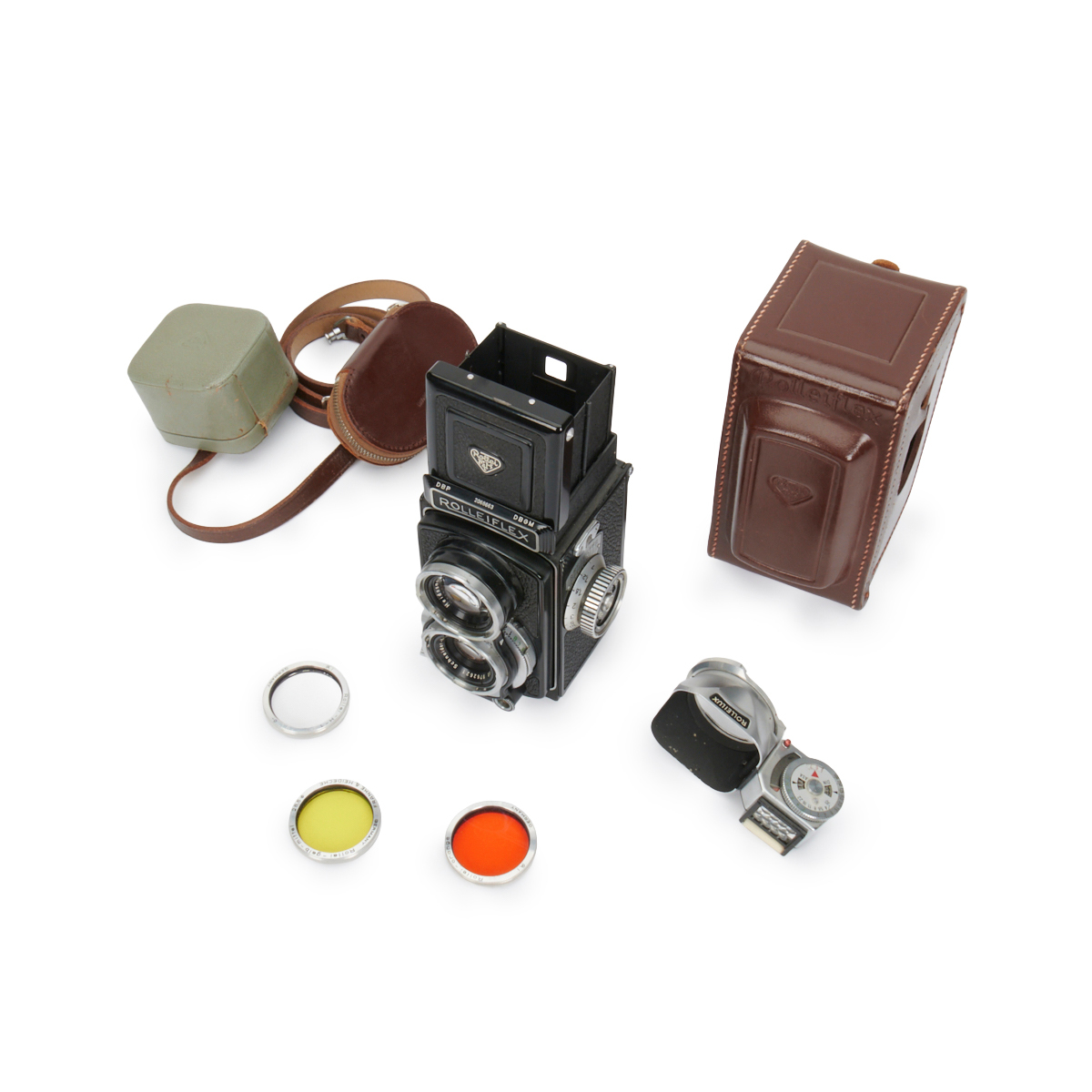 Rollei Rolleiflex 4x4 Schwarz gebraucht
